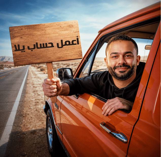 صورة تسجيل الحساب